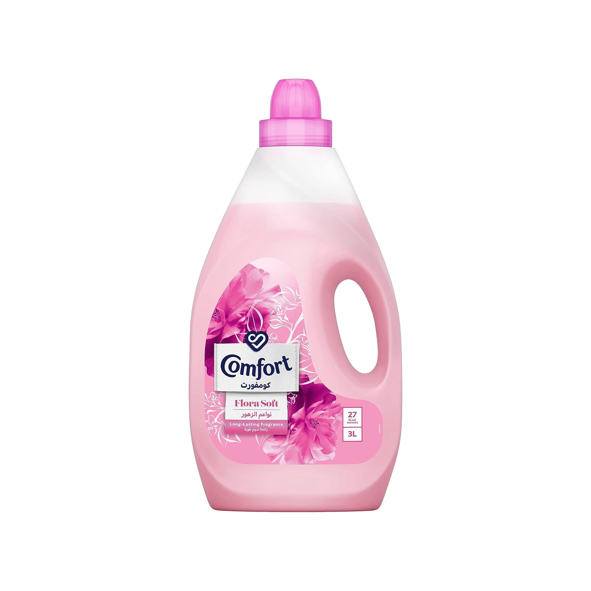 COMFORT Fabric Softener Flora Soft, for fresh & soft clothes, 3L