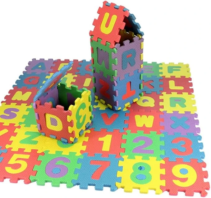 Number Puzzle Mat - Educational and Fun Interlocking Foam Play Mat