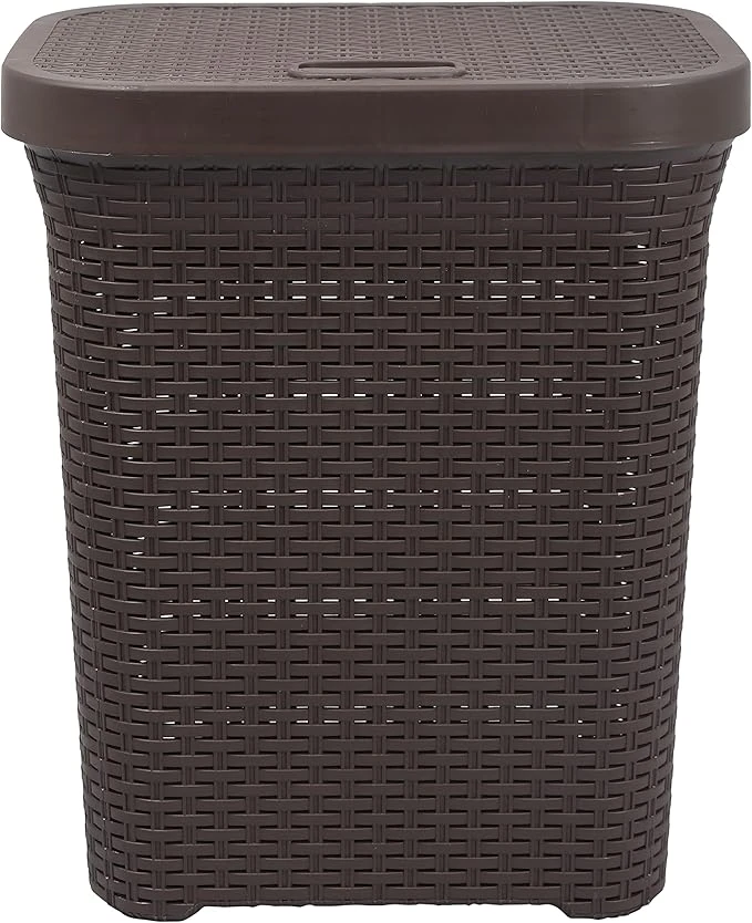 Brown Laundry Basket – Stylish and Durable Clothes Organizer