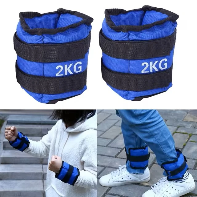 4 KG Ankle Weights – Adjustable Fitness Training Gear