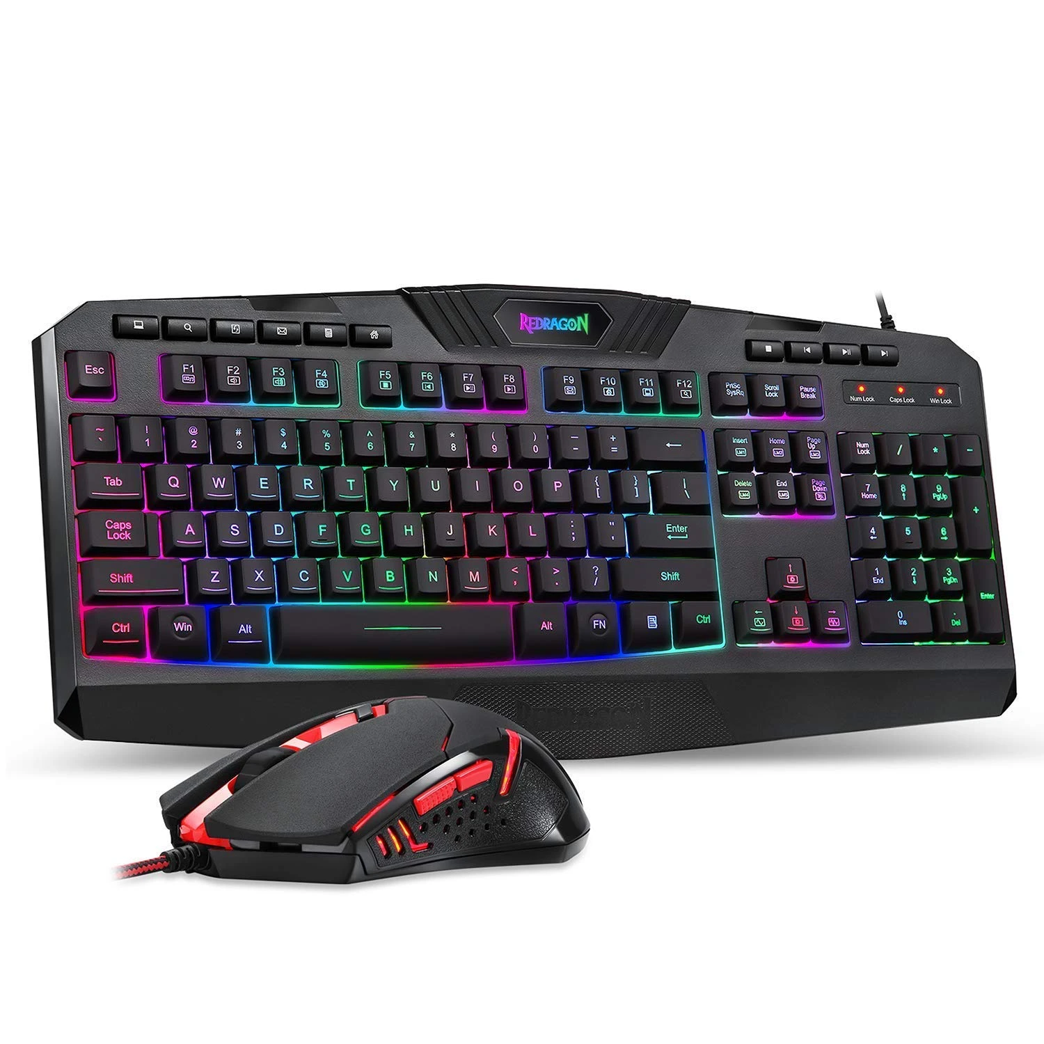 Gaming Keyboard and Mouse JK 968 RGB Gaming Set