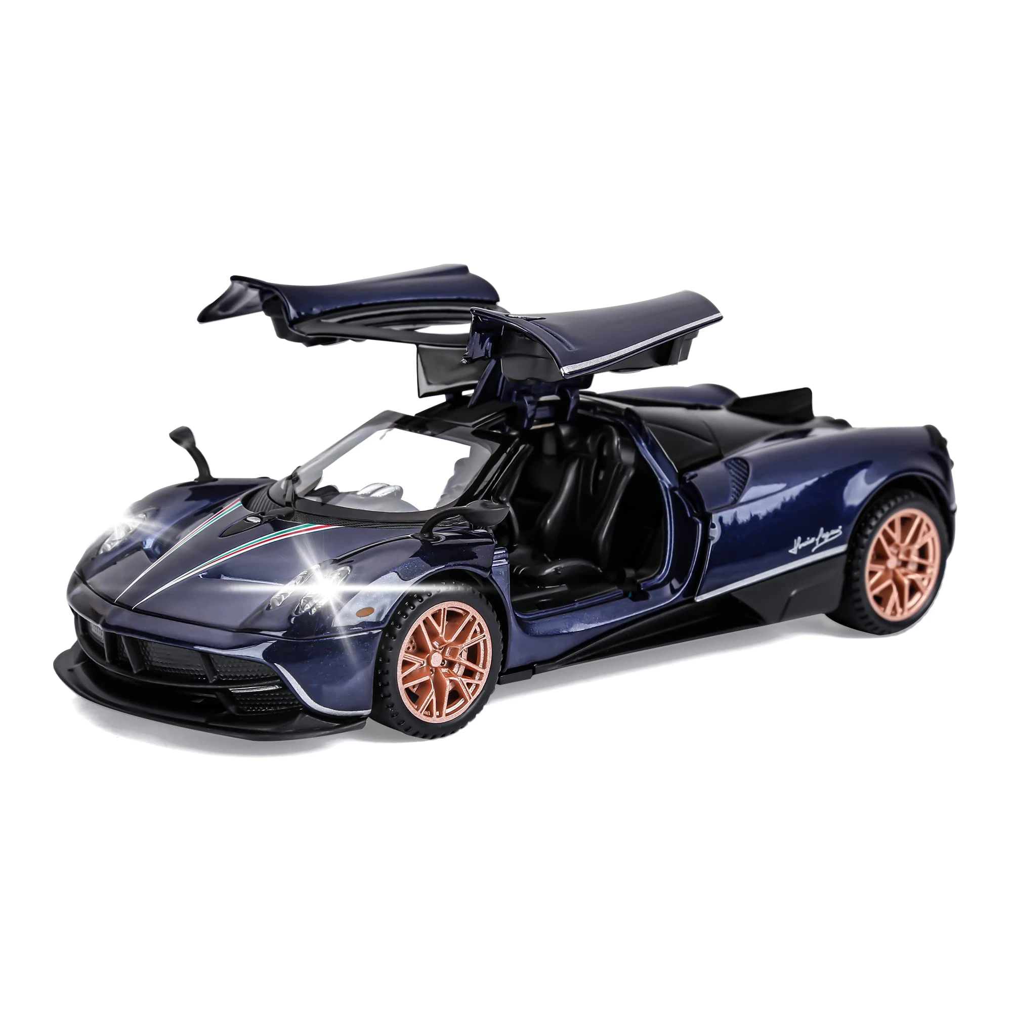 Alloy Diecast Metal Cars Model Collectible Pagani Huayra Dinastia 1:32 Pull Back