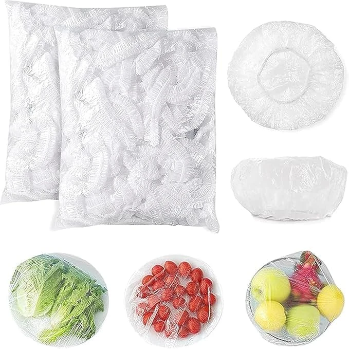 FOOD COVER Fresh Keeping Bags 200pcs Food Covers,Reusable Elastic Food Storage C