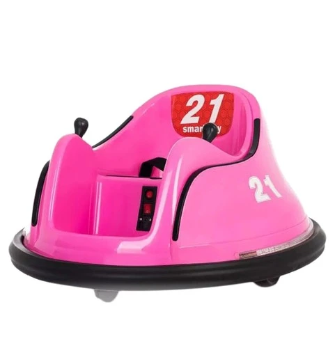 XTY Children's Remote Controlled Electric Drift Bumper Car - Red and pink