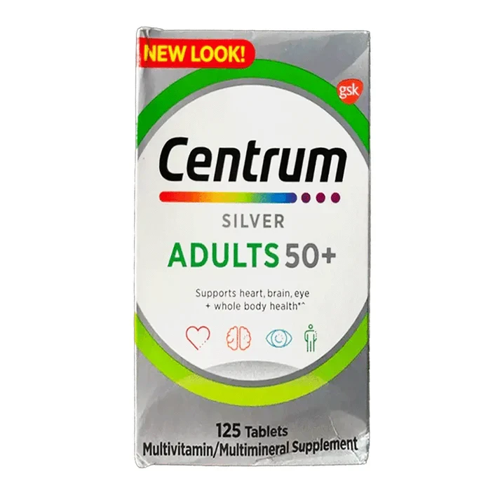 Centrum Silver Adults 50+ - 125 Tablets