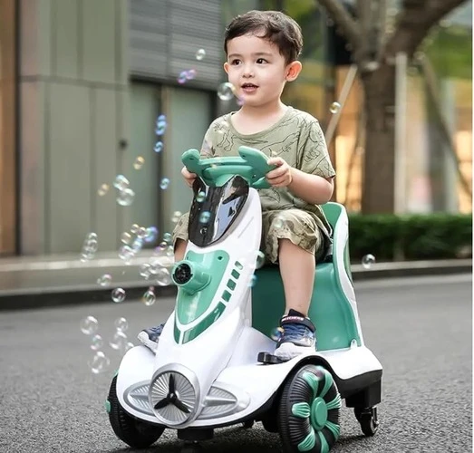 Kids' Electric Vehicles, 6V 4A Dual DriveRide On Car for Toddlers with Automatic